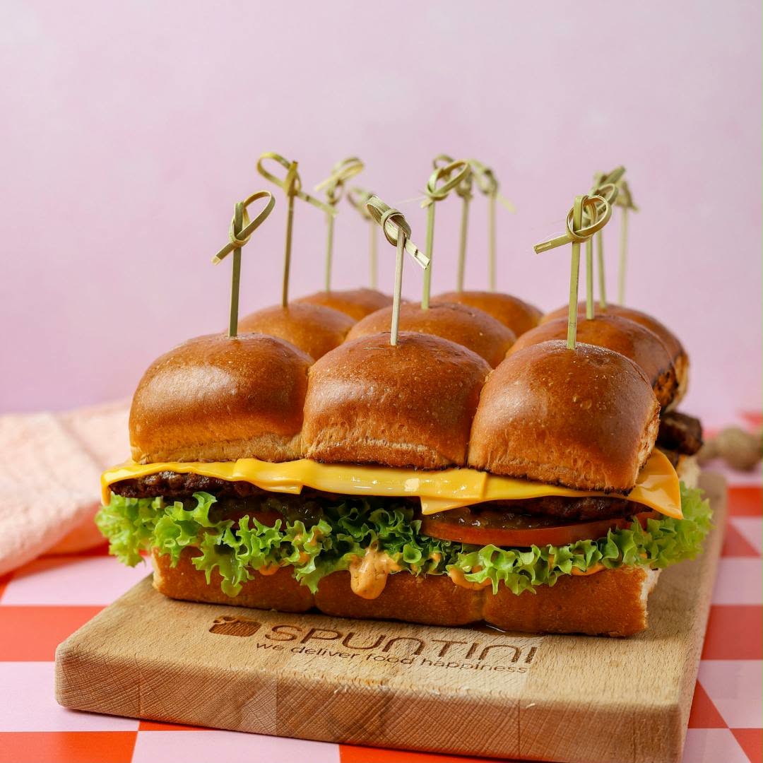 Sharing beefburger 6 delig