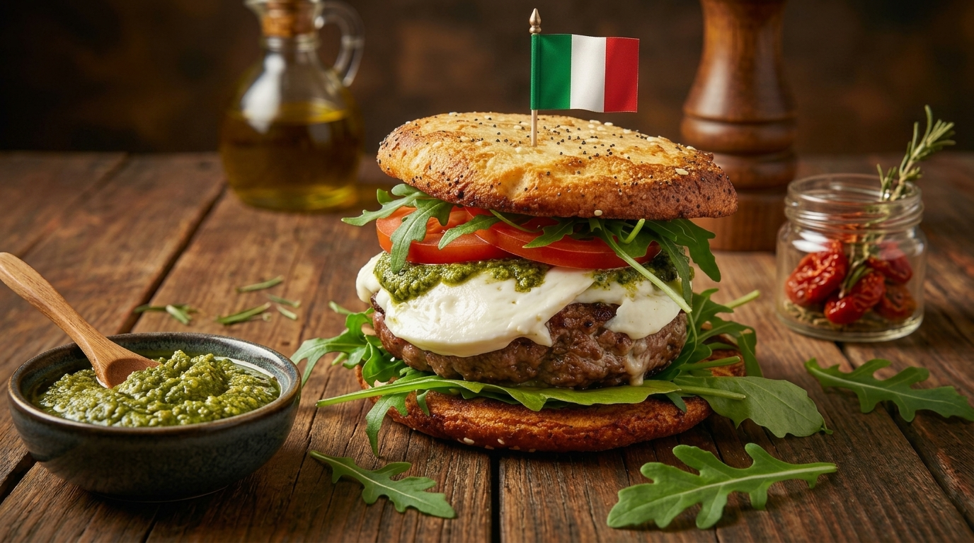 Beefburger italiano